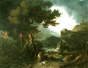 Richard Wilson the destruction of the children of niobe oil painting reproduction